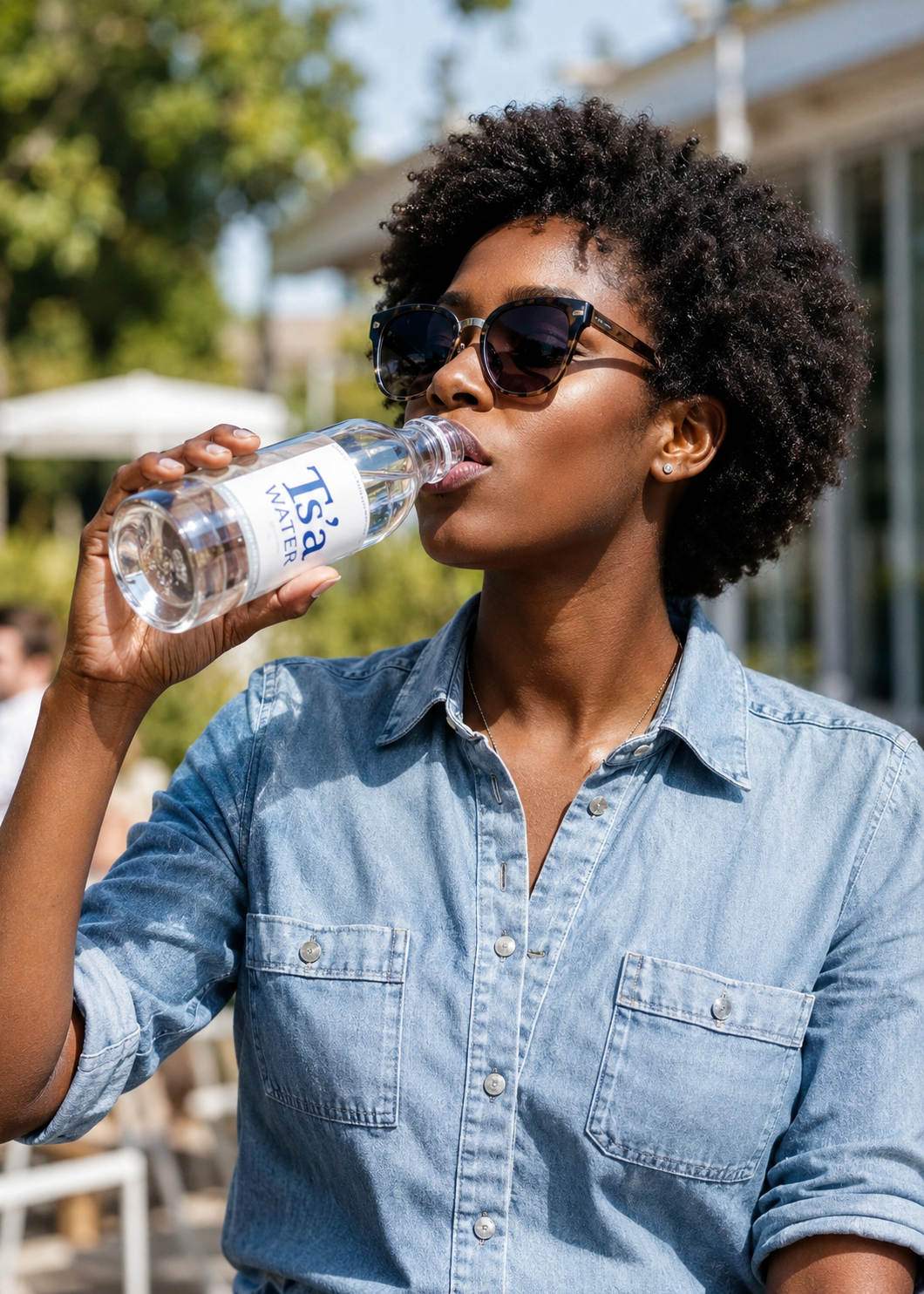 Woman enjoying Ts'a Water